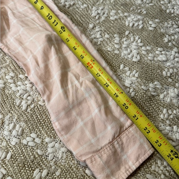 Calvin Klein Light Pink Plaid Button-Down Shirt size M - Picture 8 of 9